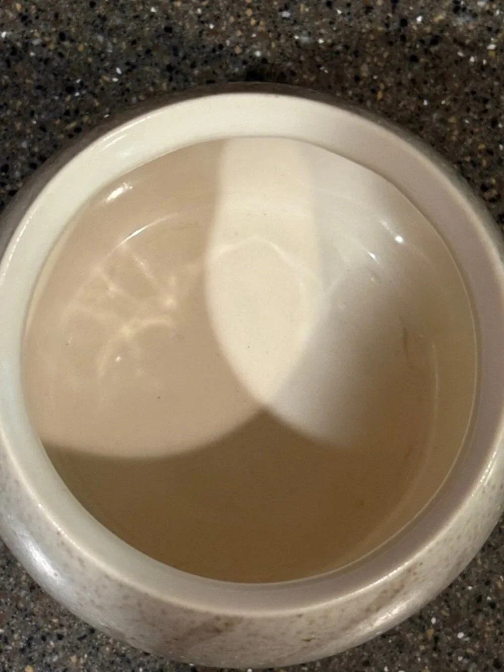 Vtg Red Wing Bob White sugar bowl base MCM